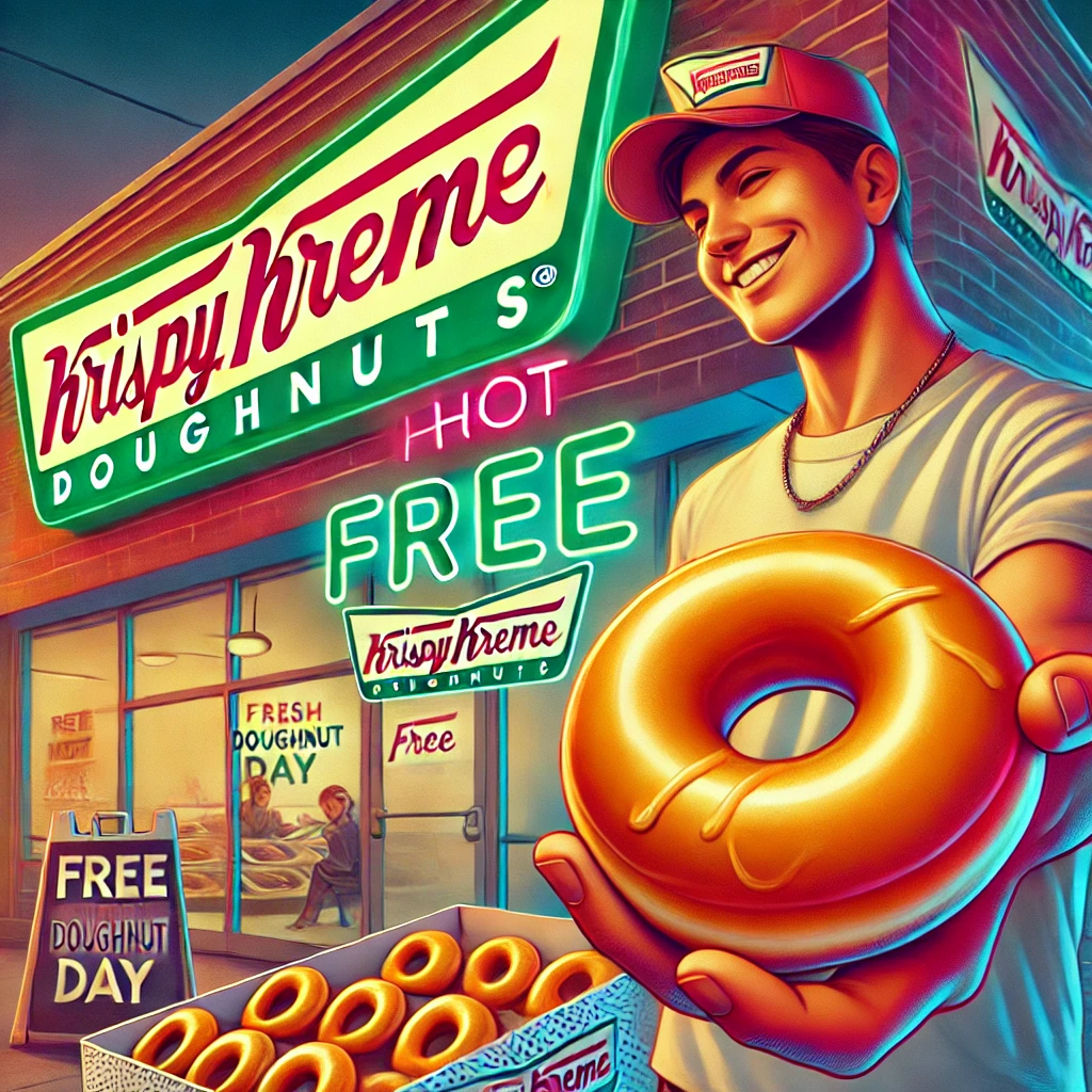 friends krispy kreme donuts