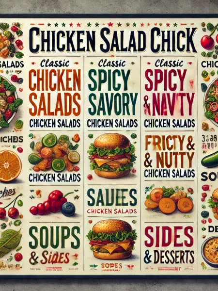 chicken salad chick menu