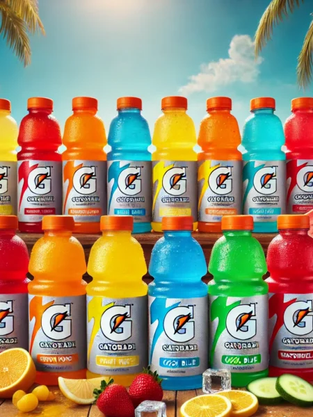 gatorade flavors